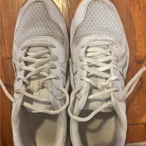 Asics White Athletic Shoes